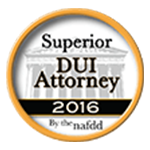 Superior DUI Attorney | 2016 | By the NAFDD